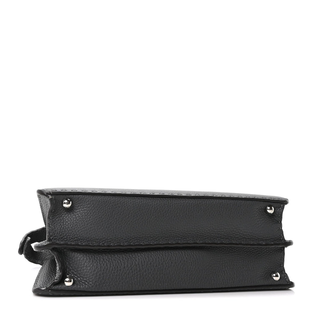 Cuoio Romano Selleria Chamois Medium Peekaboo I SEE U Satchel Asfalto Camelia