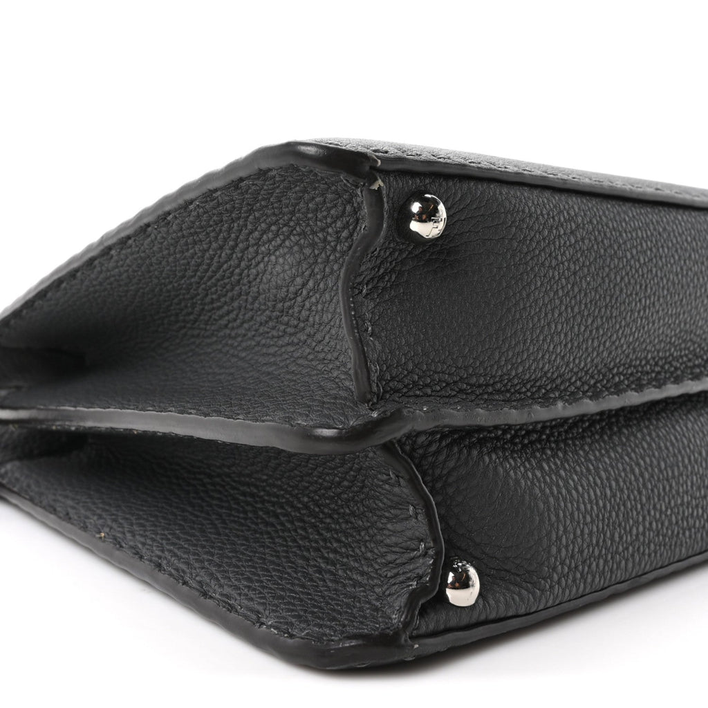 Cuoio Romano Selleria Chamois Medium Peekaboo I SEE U Satchel Asfalto Camelia