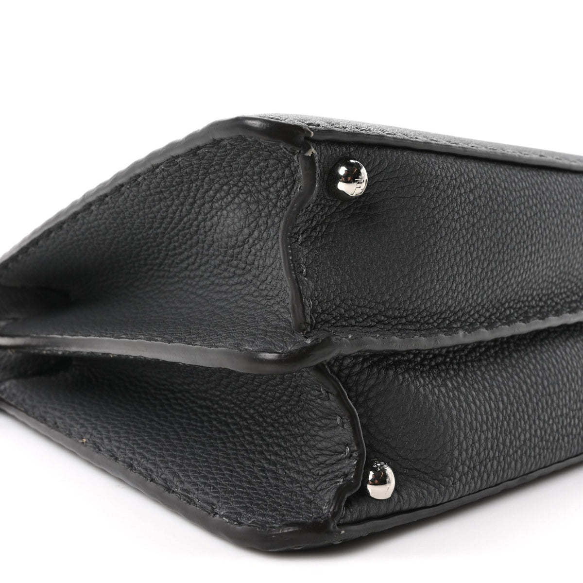 Cuoio Romano Selleria Chamois Medium Peekaboo I SEE U Satchel Asfalto Camelia