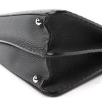 Cuoio Romano Selleria Chamois Medium Peekaboo I SEE U Satchel Asfalto Camelia