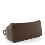 Nappa Braided Mini Peekaboo Iconic Satchel Maya Magenta