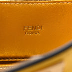 Nappa Small Peekaboo I SEE U East West Chain Satchel Limone