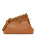 Shiny Nappa Small Fendi First Caramello