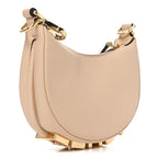 Vitello Grace Matte Nano Fendigraphy Hobo Bag Light Rose