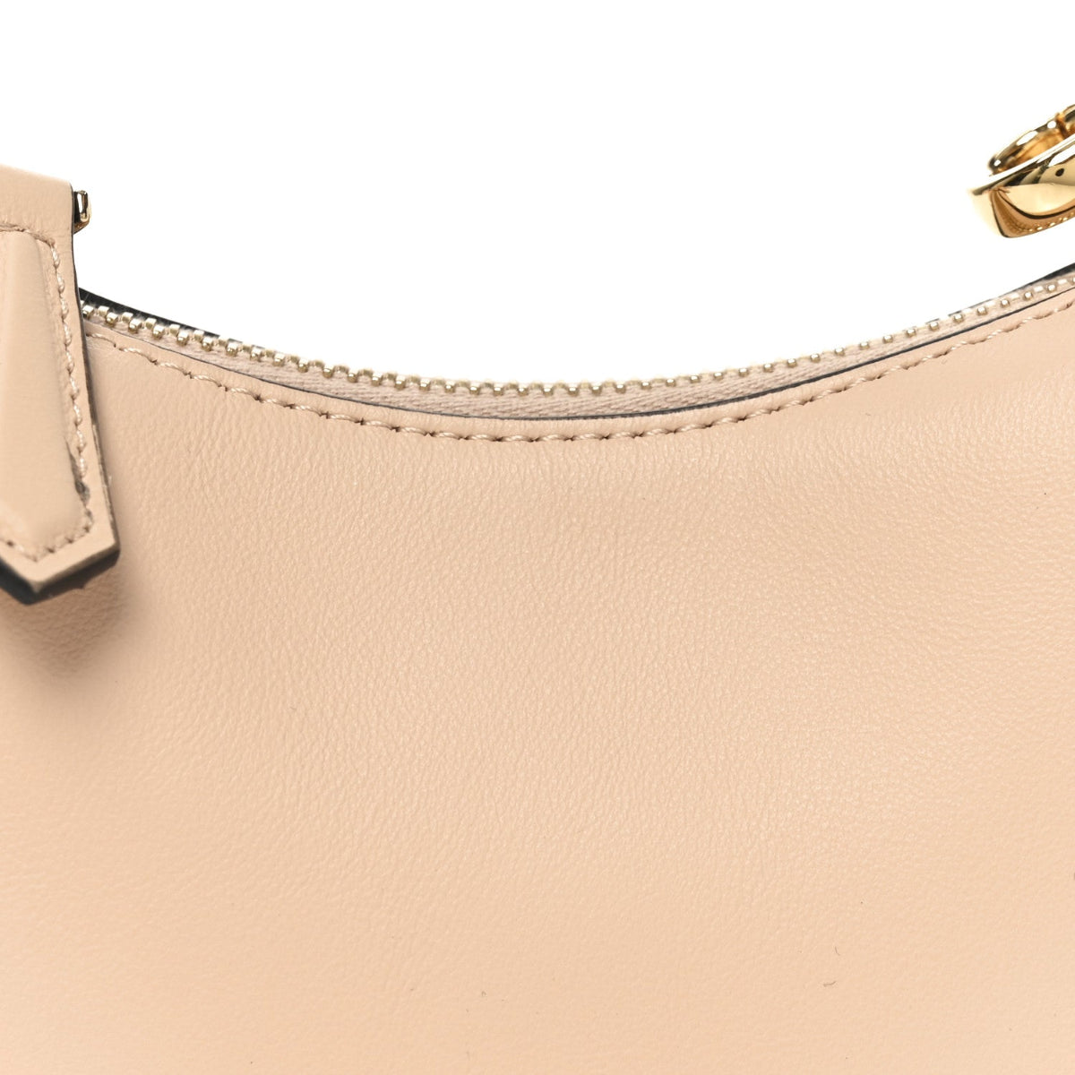 Vitello Grace Matte Nano Fendigraphy Hobo Bag Light Rose