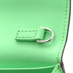 Vitello King Cruise FF Diamonds Continental Envelope Wallet On Chain Latte Edamame
