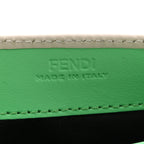 Vitello King Cruise FF Diamonds Continental Envelope Wallet On Chain Latte Edamame
