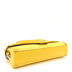 GG Monogram Textured Dollar Calfskin Small Luce Shoulder Bag Yellow