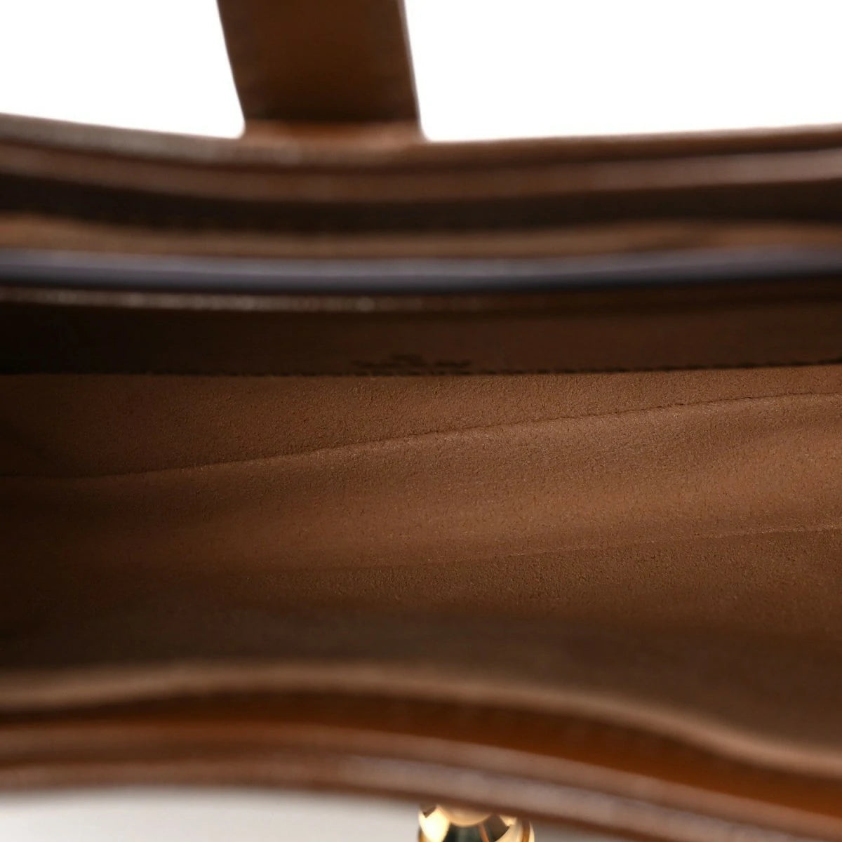 GG Supreme Monogram Azalea Calfskin Web Mini Jackie 1961 Hobo Beige Ebony Brown Sugar