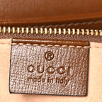 GG Supreme Monogram Horsebit 1955 Shoulder Bag Beige Brown Sugar Beige Brown Sugar