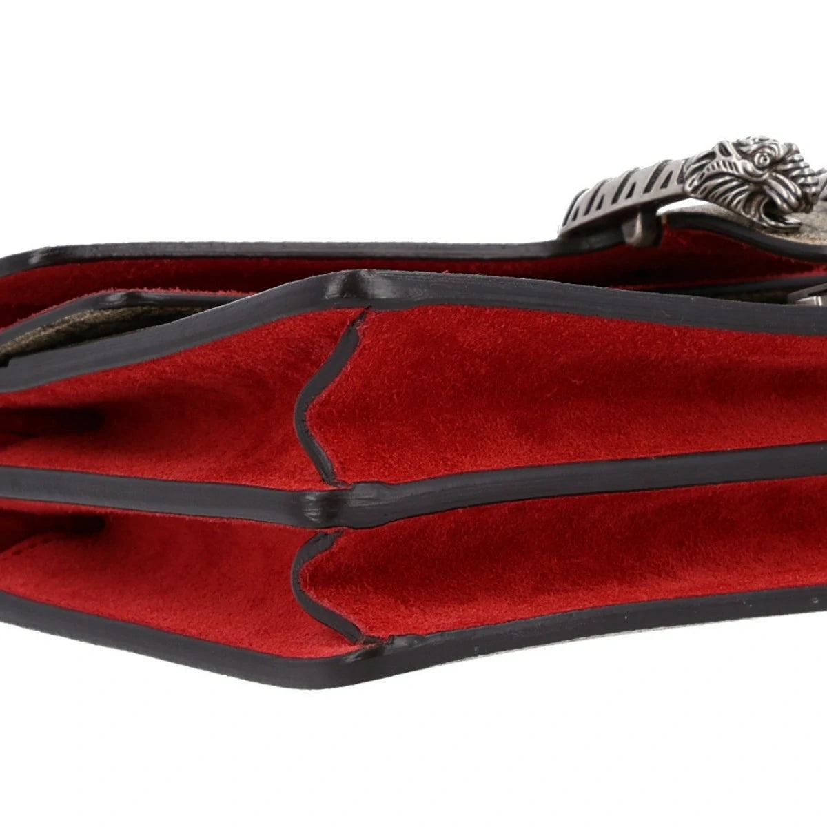 GG Supreme Monogram Small Dionysus Shoulder Bag Red