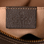 GG Supreme Monogram Web Small Ophidia Belt Bag 85 34 Dark Brown