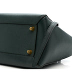Grained Calfskin Mini Belt Bag Amazone