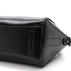 Shiny Lord Calfskin Micro Antigona Black