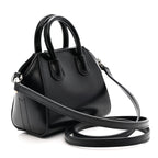Shiny Lord Calfskin Micro Antigona Black