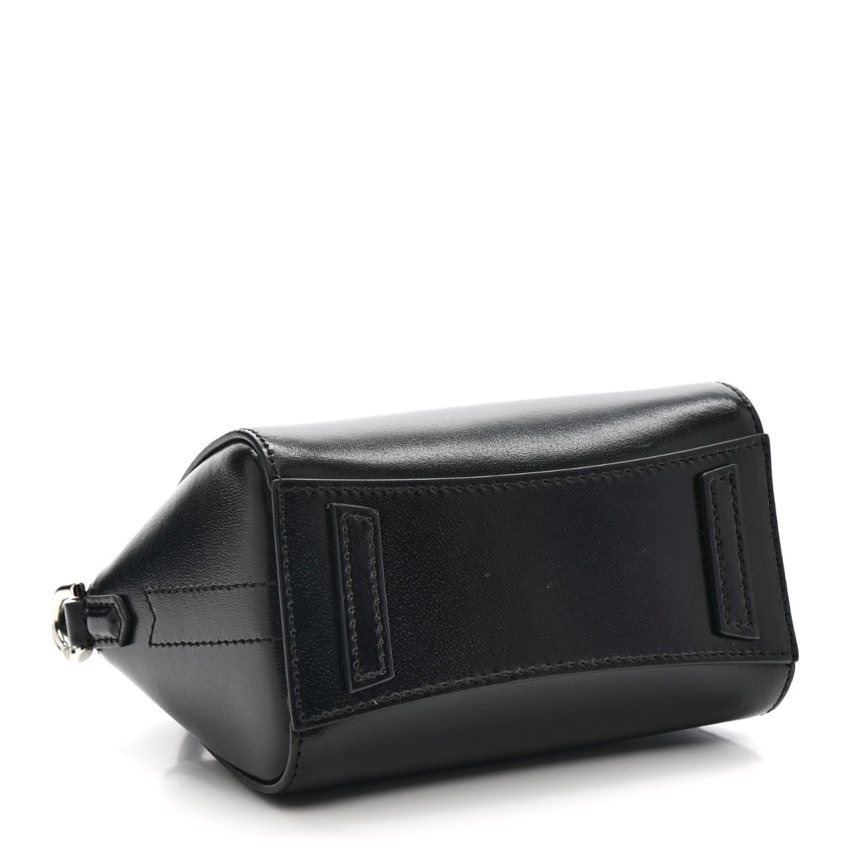 Shiny Lord Calfskin Micro Antigona Black