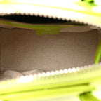 Shiny Lord Calfskin Mini Antigona Citrus Green
