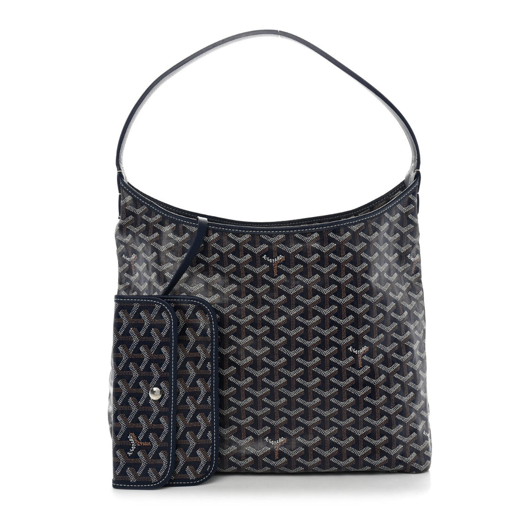 Goyardine Boheme Hobo Navy Blue