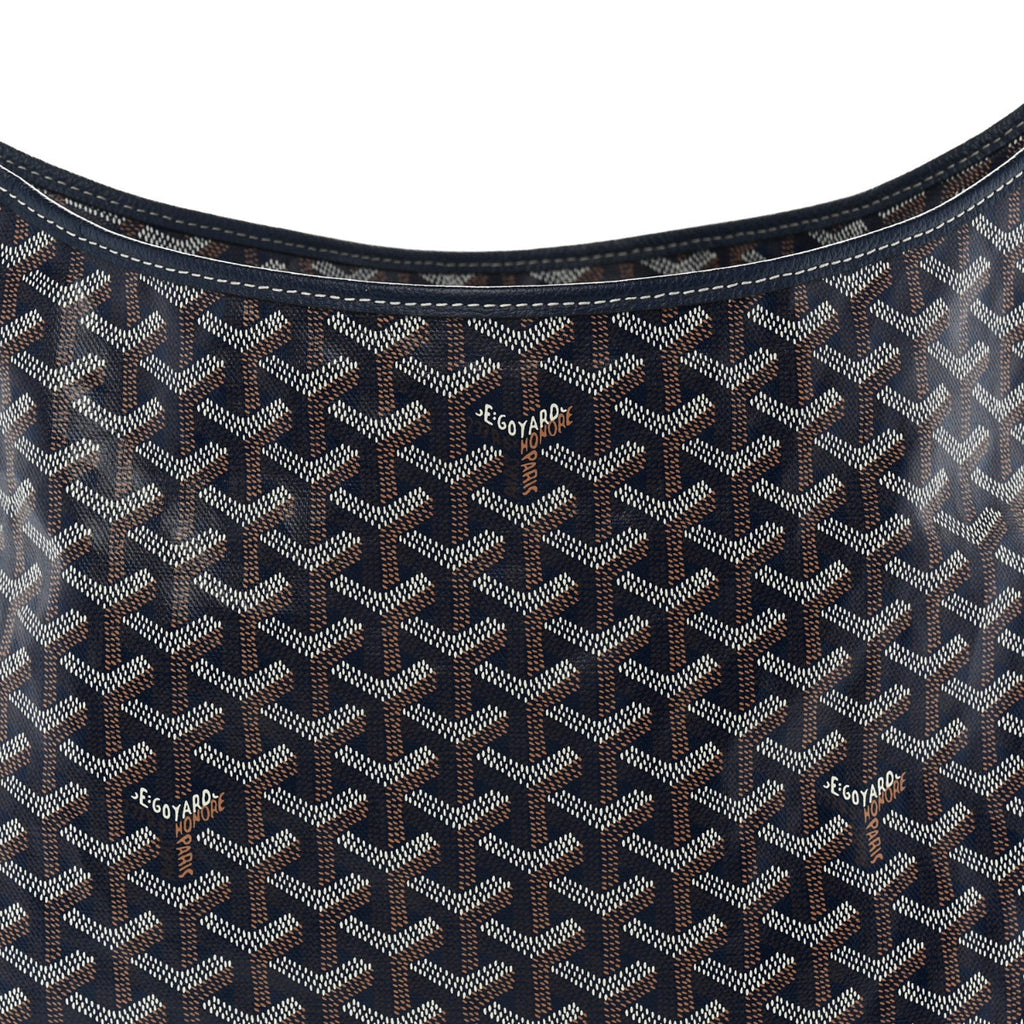 Goyardine Boheme Hobo Navy Blue