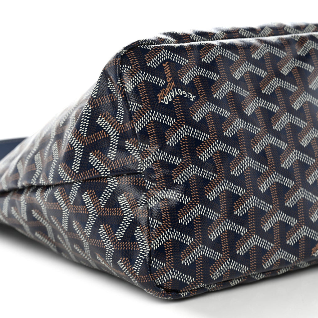 Goyardine Boheme Hobo Navy Blue