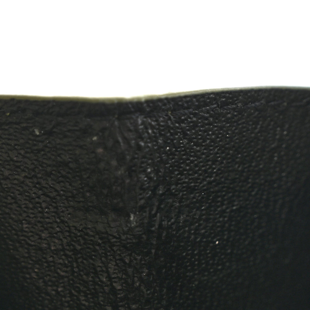 Grain De Poudre Matelasse Chevron Monogram Chain Wallet Pistachio