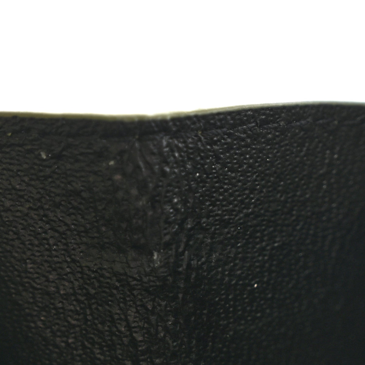 Grain De Poudre Matelasse Chevron Monogram Chain Wallet Pistachio