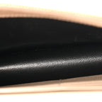 Grain De Poudre Matelasse Chevron Monogram Envelope Chain Wallet Dark Beige