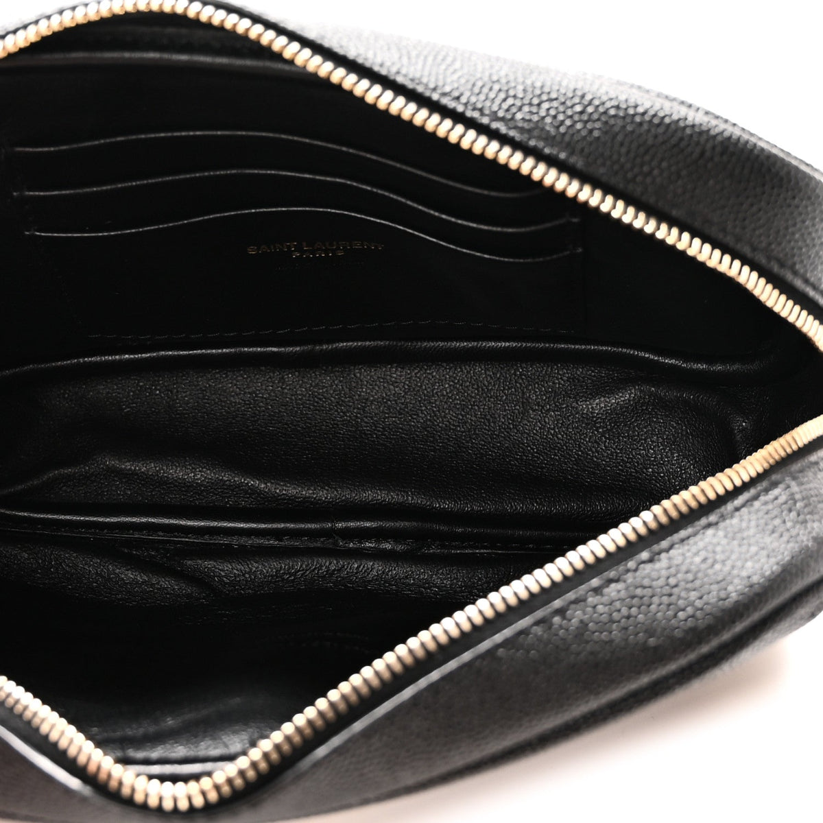Grain De Poudre Matelasse Monogram Mini Lou Camera Bag Black