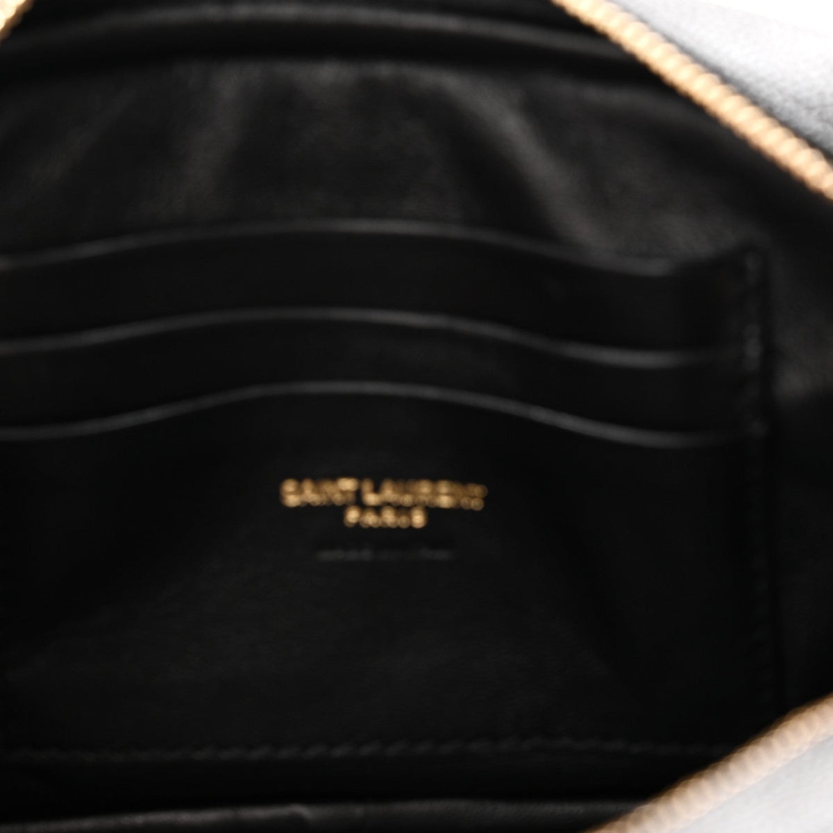 Grain De Poudre Matelasse Monogram Mini Lou Camera Bag Black