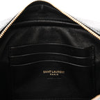 Grain De Poudre Matelasse Monogram Mini Lou Camera Bag Black