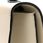 Grain De Poudre Medium Classic Monogram Kate Satchel Porcellana Black