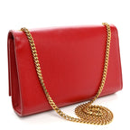 Grain De Poudre Medium Classic Monogram Kate Tassel Satchel Rouge Eros