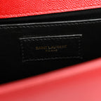 Grain De Poudre Medium Classic Monogram Kate Tassel Satchel Rouge Eros
