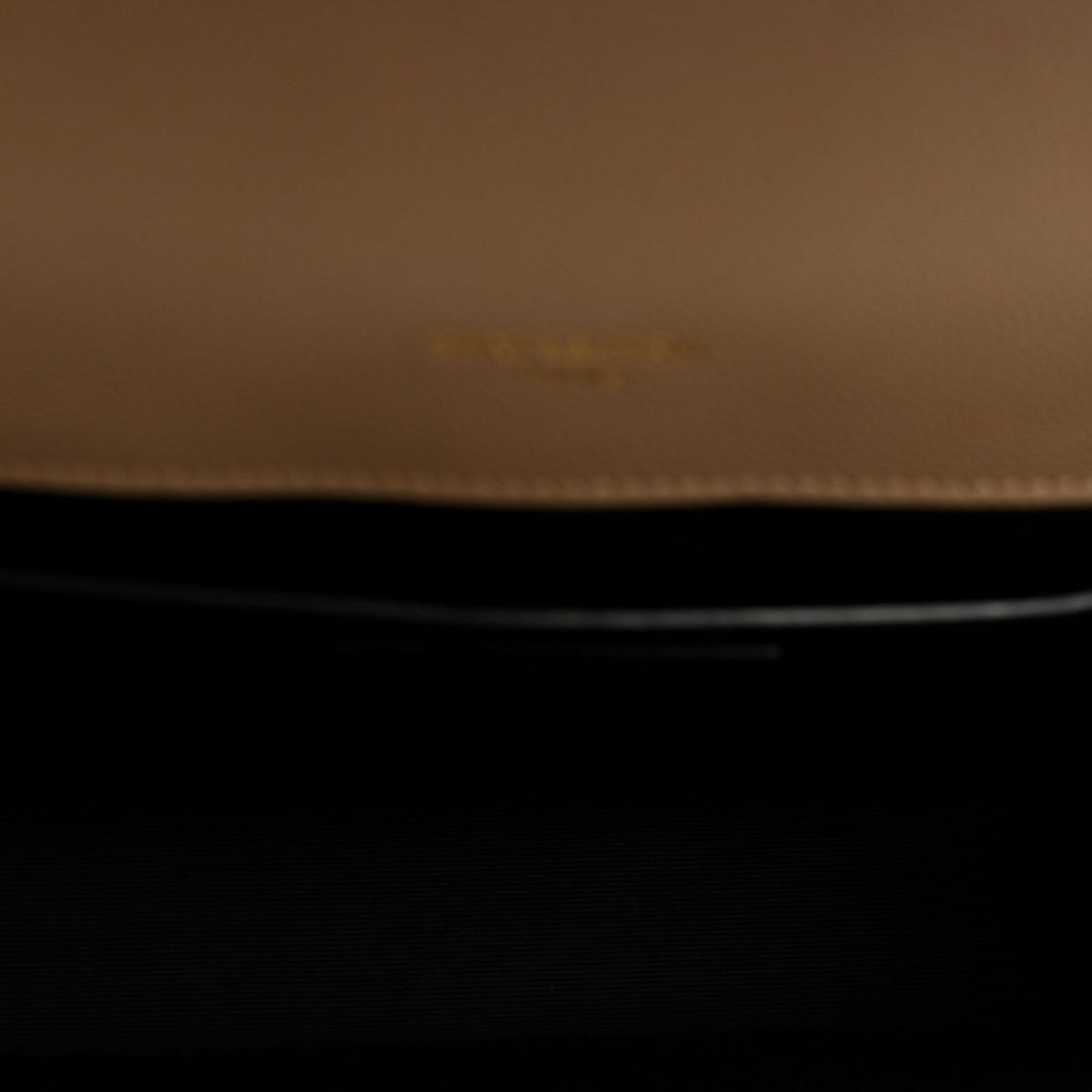 Grain De Poudre Textured Mixed Matelasse Medium Triquilt Monogram Satchel Dark Beige