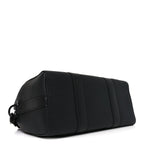Grained Calfskin Aerogram City Keepall Black