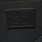 Grained Calfskin Aerogram City Keepall Black