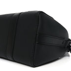 Grained Calfskin Aerogram City Keepall Black