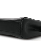 Grained Calfskin Large Neo Executive Cosmetic Case Black