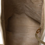 Grained Calfskin Low Key Cabas MM Clay