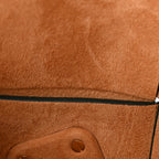 Grained Calfskin Maxi Intrecciato Small Arco Pine Green