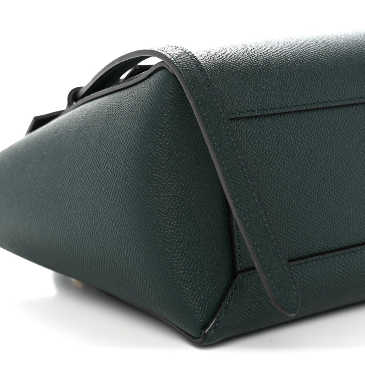 Grained Calfskin Micro Belt Bag Amazone