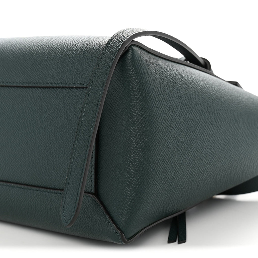 Grained Calfskin Micro Belt Bag Amazone