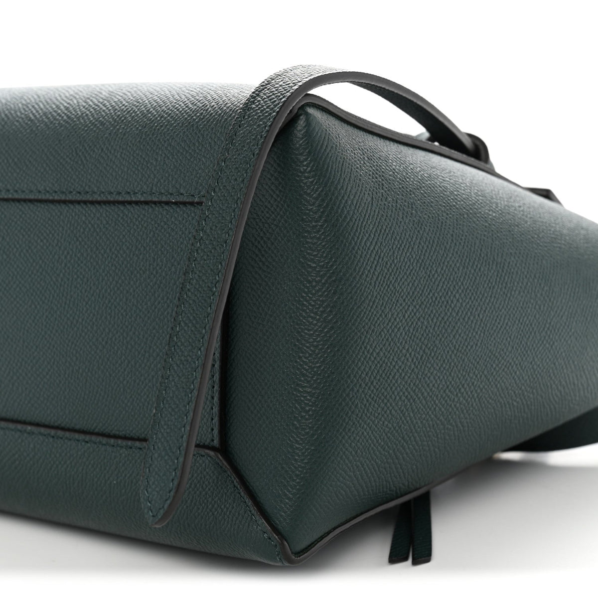 Grained Calfskin Micro Belt Bag Amazone