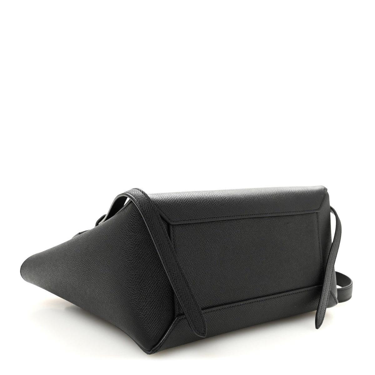 Grained Calfskin Mini Belt Bag Black