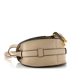 Grained Calfskin Mini Marcie Saddle Bag Root Beige