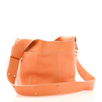 Grained Calfskin Mini So Cool Satchel Abricot