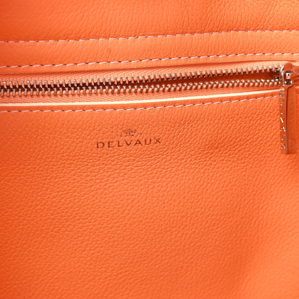Grained Calfskin Mini So Cool Satchel Abricot