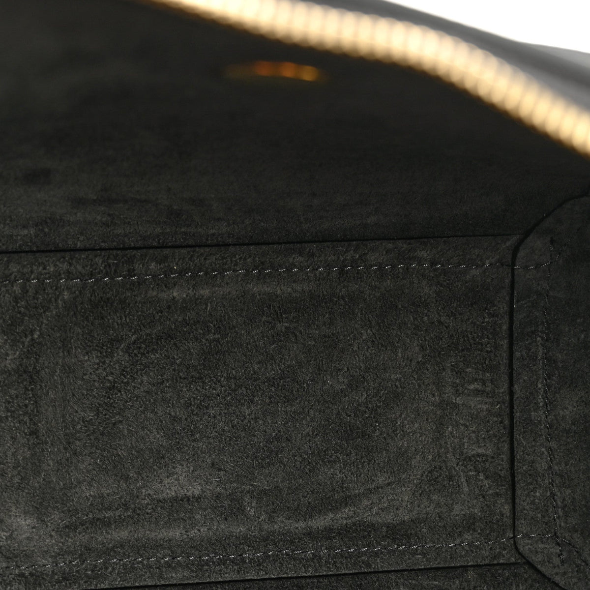 Grained Calfskin Nano Belt Bag Grey