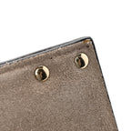Grained Calfskin Small Rockstud Flap Crossbody Bag Poudre