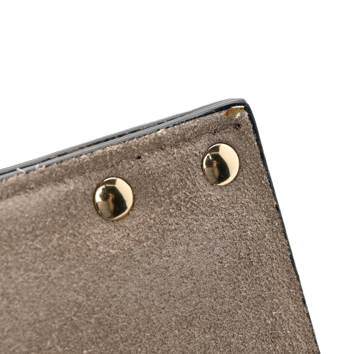 Grained Calfskin Small Rockstud Flap Crossbody Bag Poudre